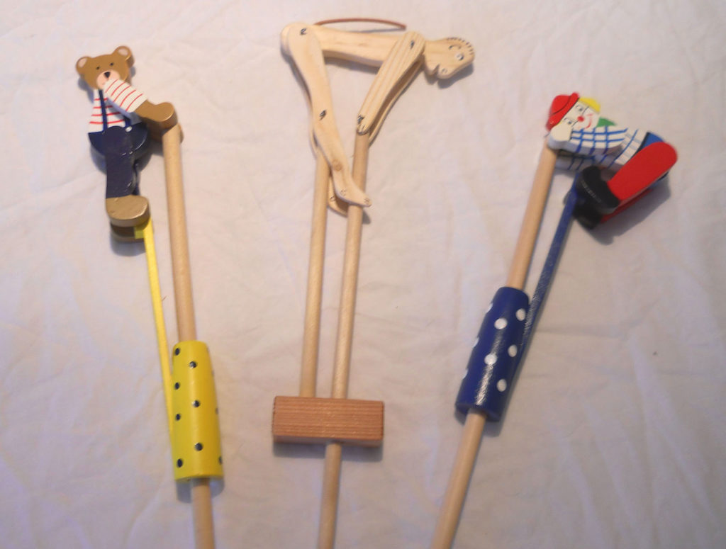monkey up a stick toy